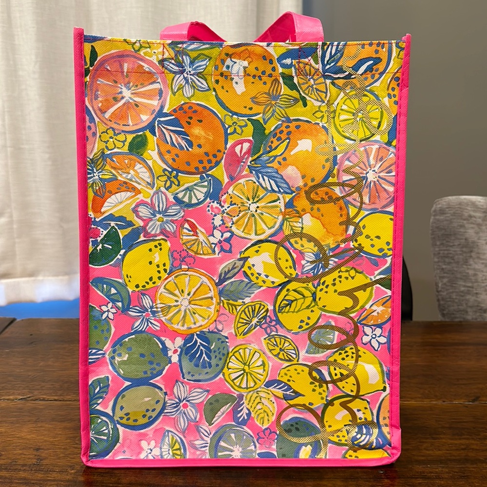 🍊🍋Lilly Pulitzer Citrus Reusable Bag